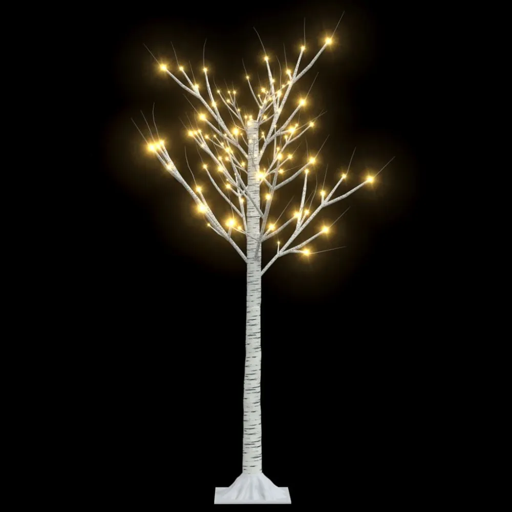 Árvore de Natal 120 LEDs salgueiro int./ext. 1,2m branco aconchegante