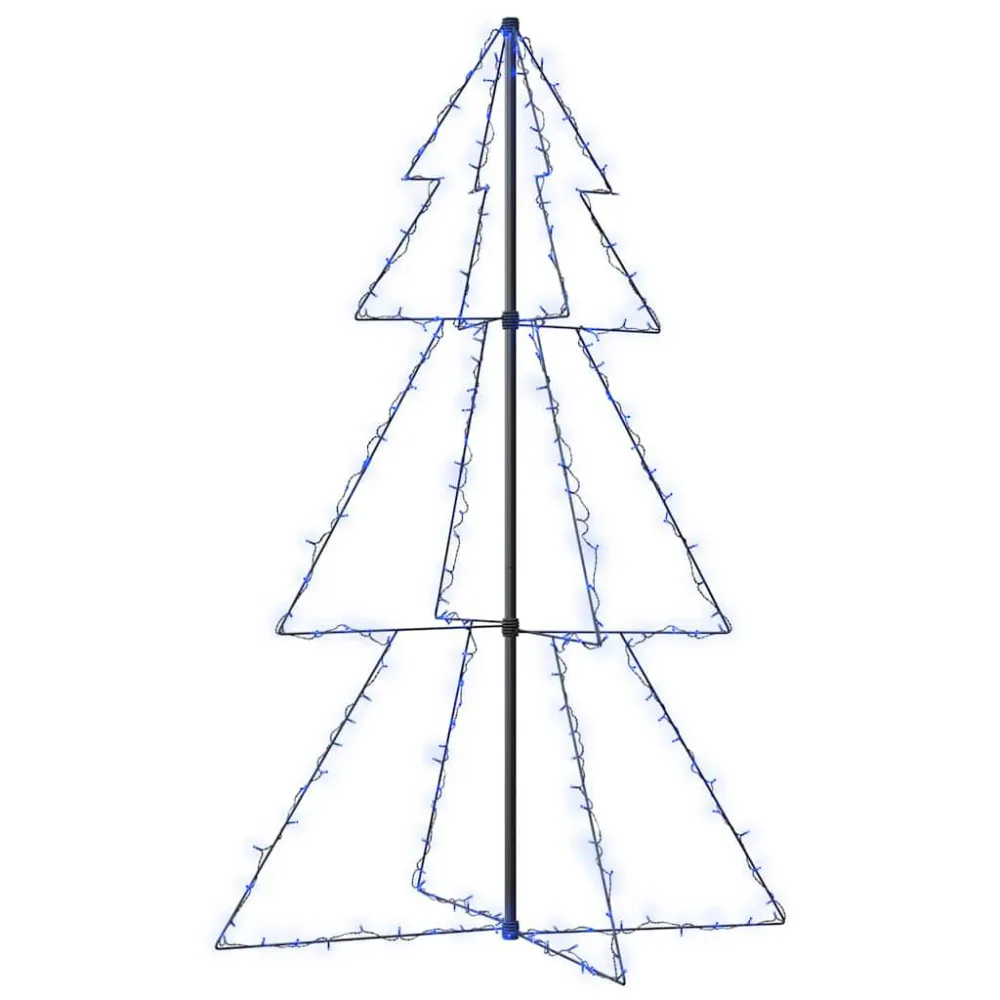 Árvore de Natal em cone 200 LEDs 98x150 cm interior e exterior