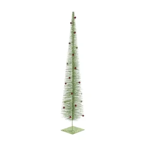Árvore de Natal DKD Home Decor Vermelho Verde Plástico 22 x 22 x 120 cm