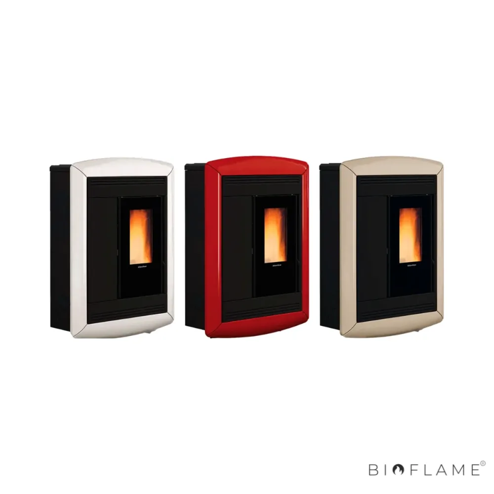 SALAMANDRA PELLETS CANALIZÁVEL - NORDICA EXTRAFLAME SOUVENIR LUX EVO