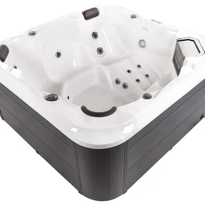 Square Hot Tub LED Branco TULAROSA