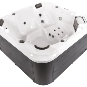 Square Hot Tub LED Branco TULAROSA
