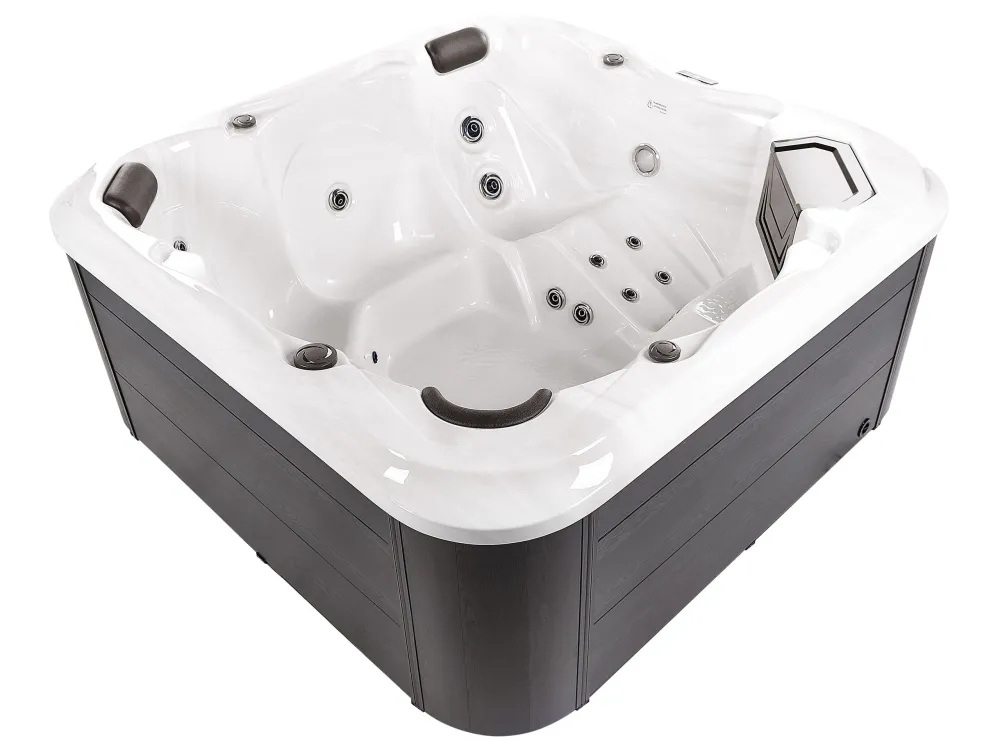 Square Hot Tub LED Branco TULAROSA