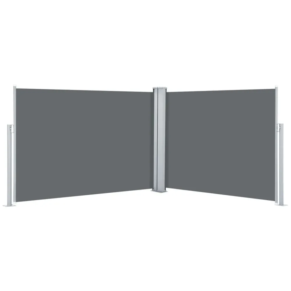 Toldo lateral retrátil 100x1000 cm antracite