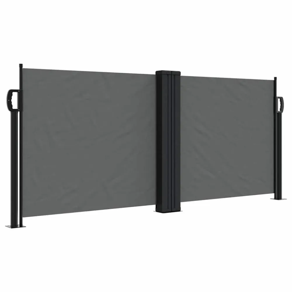 Toldo lateral retrátil 100x1000 cm antracite