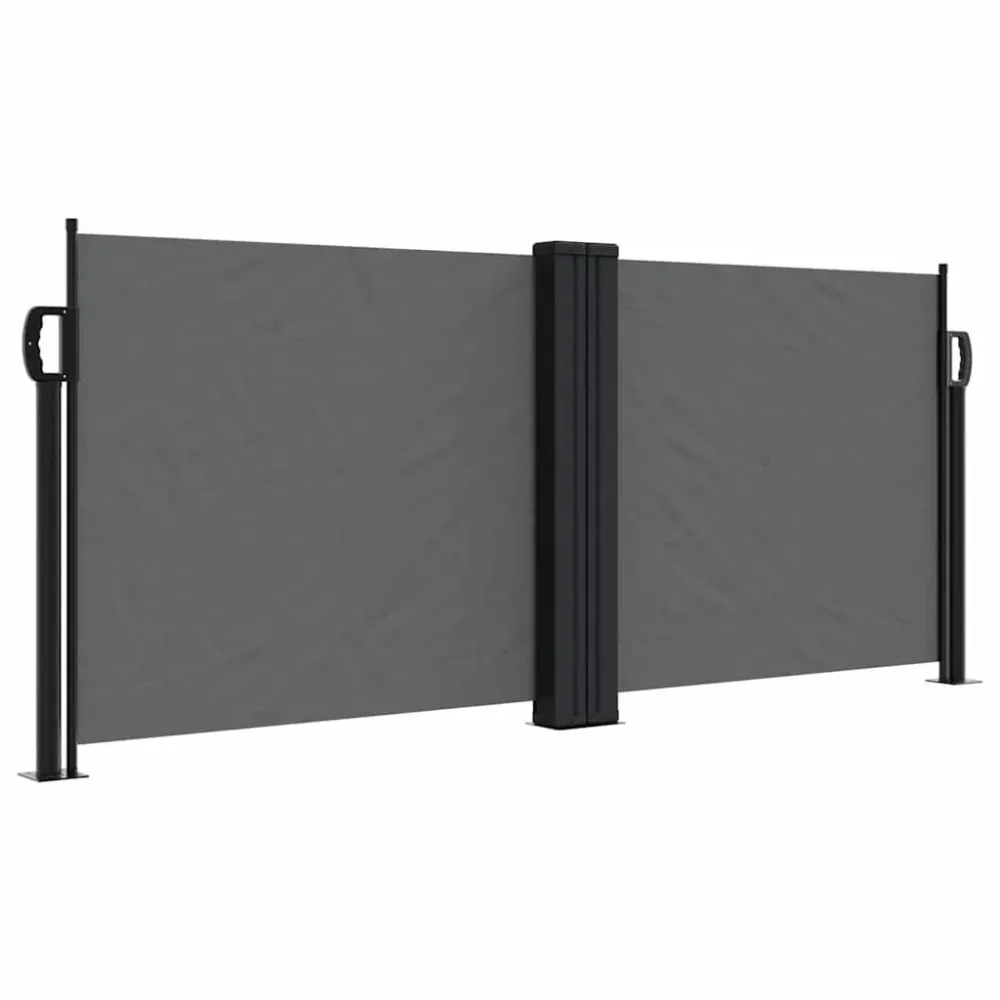 Toldo lateral retrátil 100x1000 cm antracite