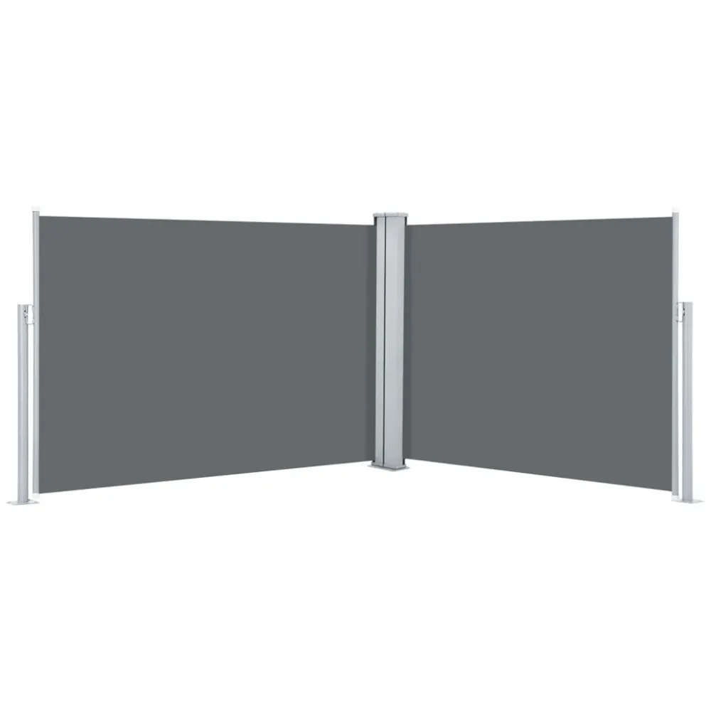 Toldo lateral retrátil 120x1000 cm antracite