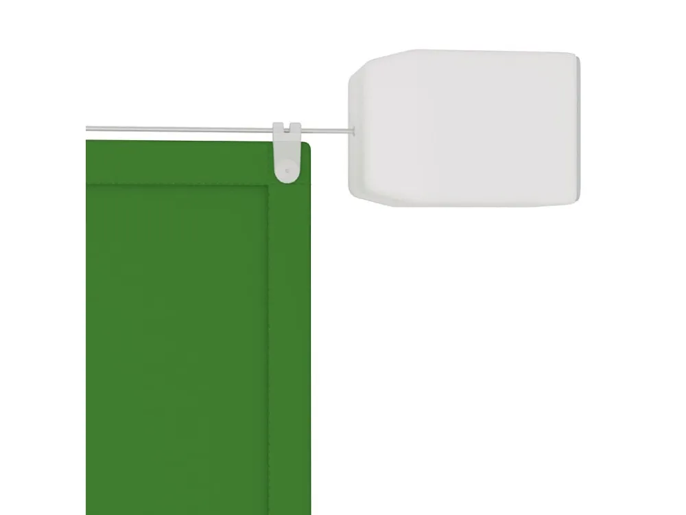 Toldo vertical 140x800 cm tecido oxford verde-claro
