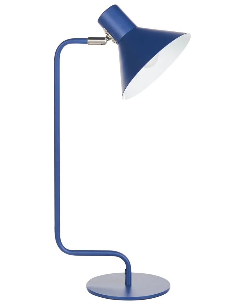 Metal Desk Lamp Blue RIMAVA