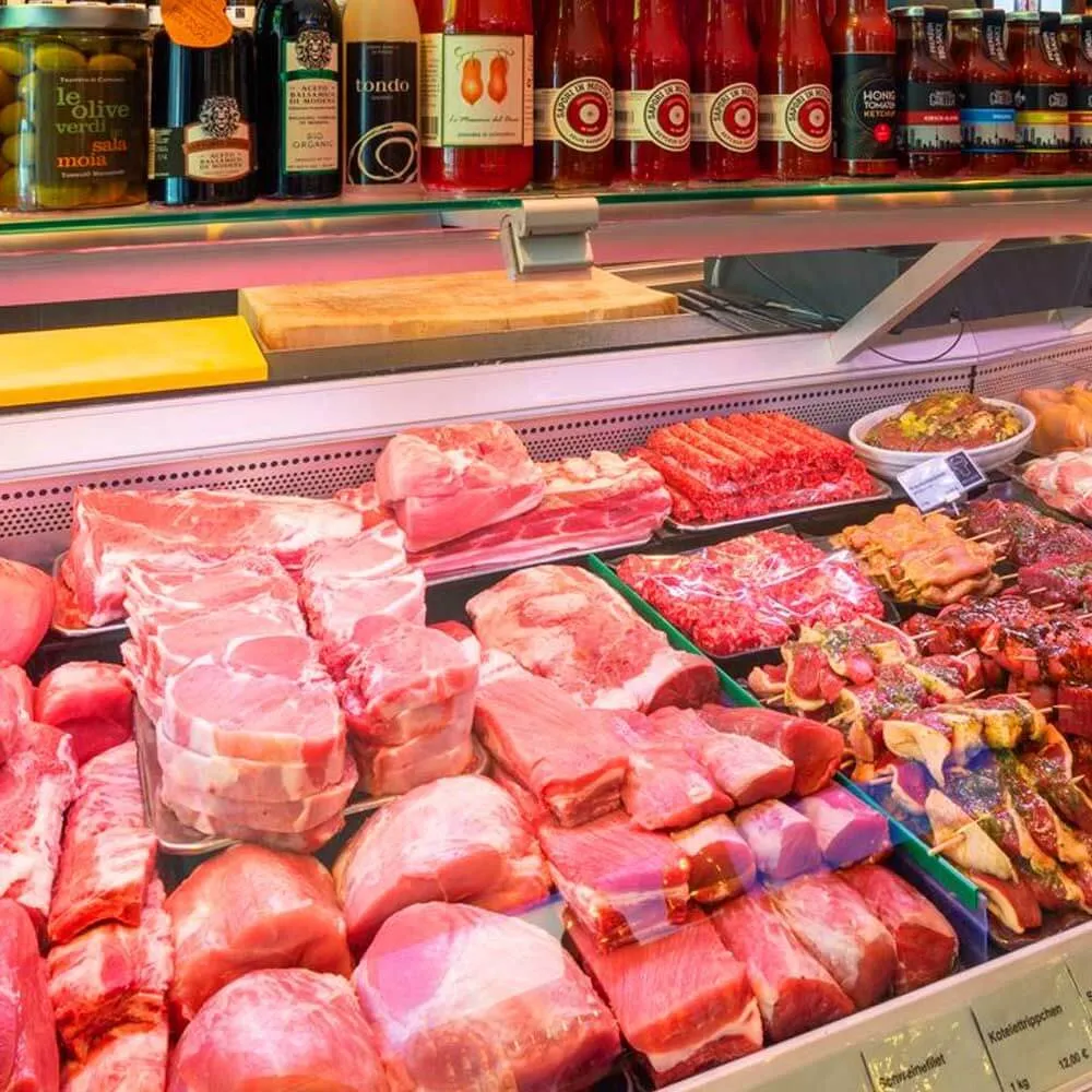 3-Fases Butcher LED Spotlight Meat Products 1230LM 40W 1900K branco
