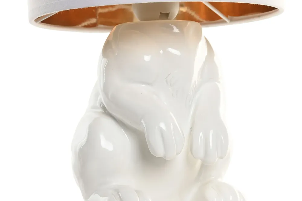 Abajur Coelho Branco