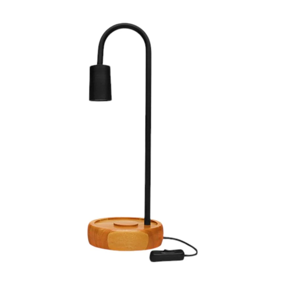 Abajur Flam 1xe27 Preto Fosco Taschibra