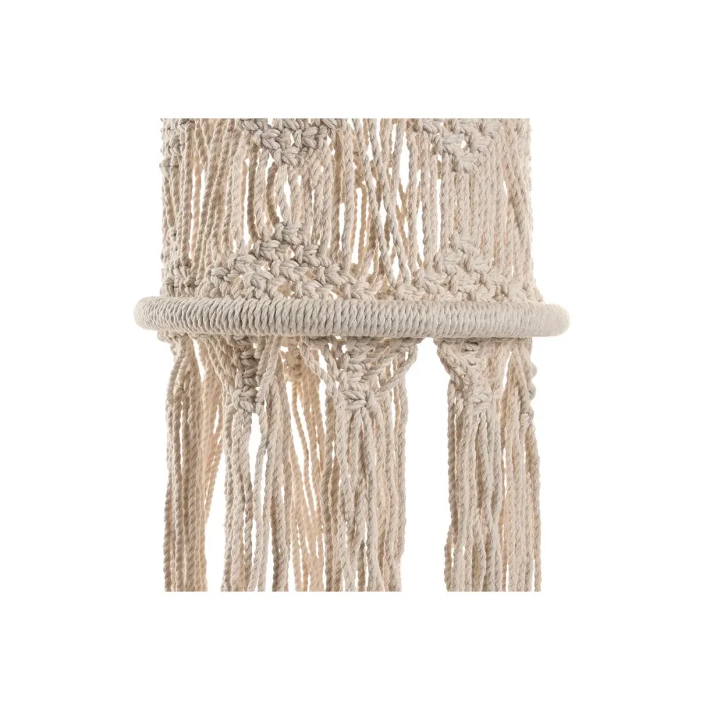 Abajur Home ESPRIT Macramé Urbana 25 x 25 x 108 cm