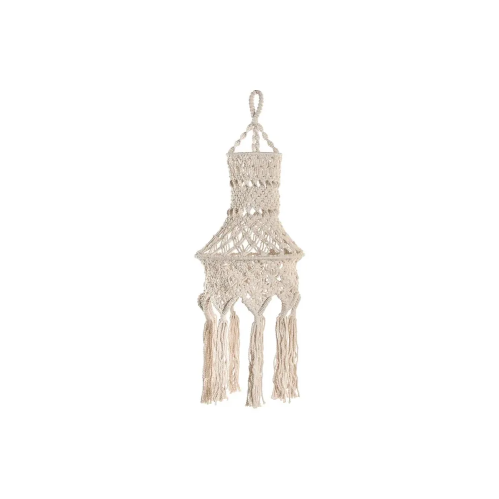 Abajur Home ESPRIT Macramé Urbana 30 x 30 x 30 cm