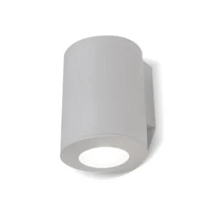 Aplique Exterior Franca 90 1L Cinza Fumagalli