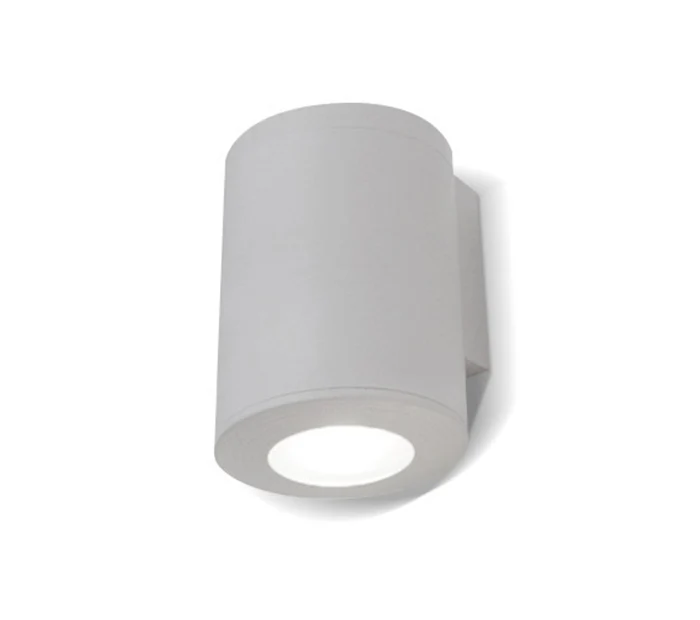 Aplique Exterior Franca 90 1L Cinza Fumagalli