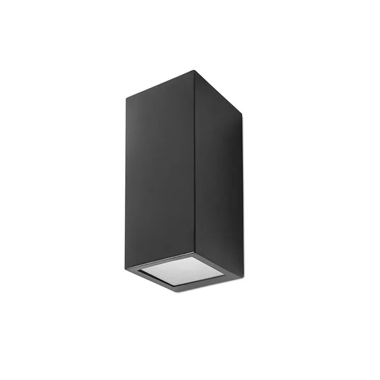 Aplique de Parede Exterior Forlight Cube Small Preto PX-0056-NEG