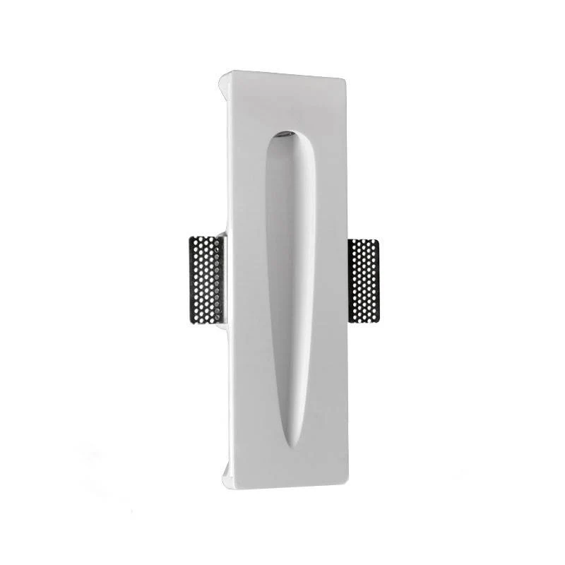 Aplique de parede em gesso de embutir "GOTA" - 1W - Trimless