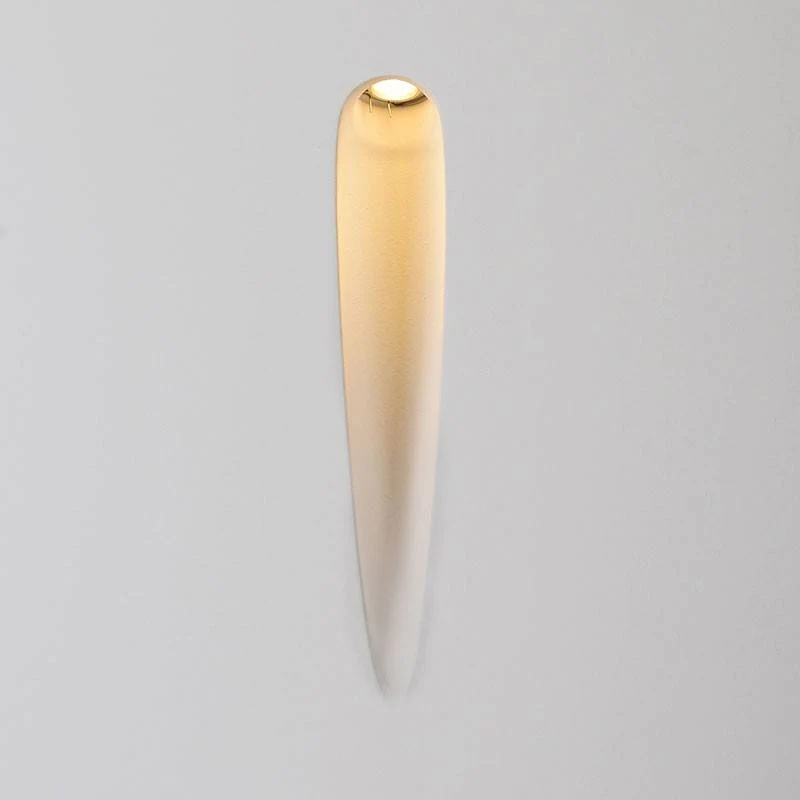 Aplique de parede em gesso de embutir "GOTA" - 1W - Trimless