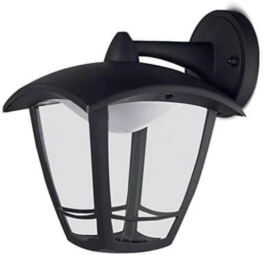 Aplique de parede Led exterior decorativo 8W 640LM IP44 Luceco LEXCL4T6B4-01