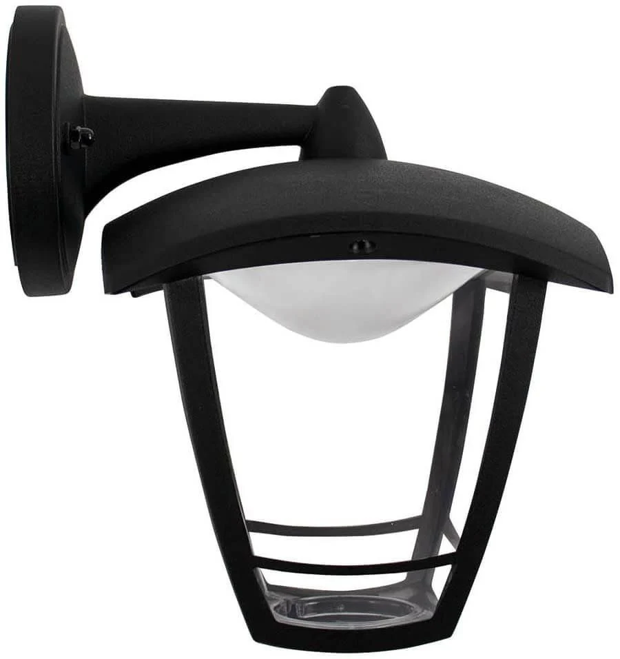 Aplique de parede Led exterior decorativo 8W 640LM IP44 Luceco LEXCL4T6B4-01