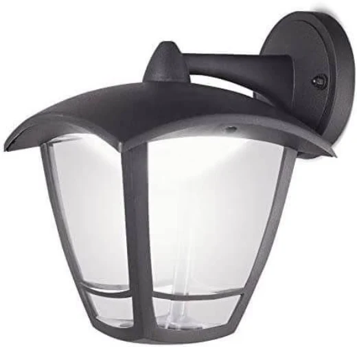 Aplique de parede Led exterior decorativo 8W 640LM IP44 Luceco LEXCL4T6B4-01