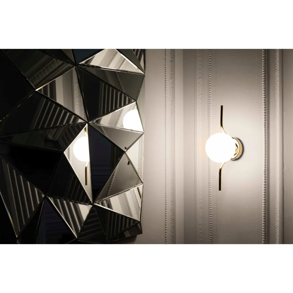 Aplique de Parede Led Le Vita Ouro Faro 29690