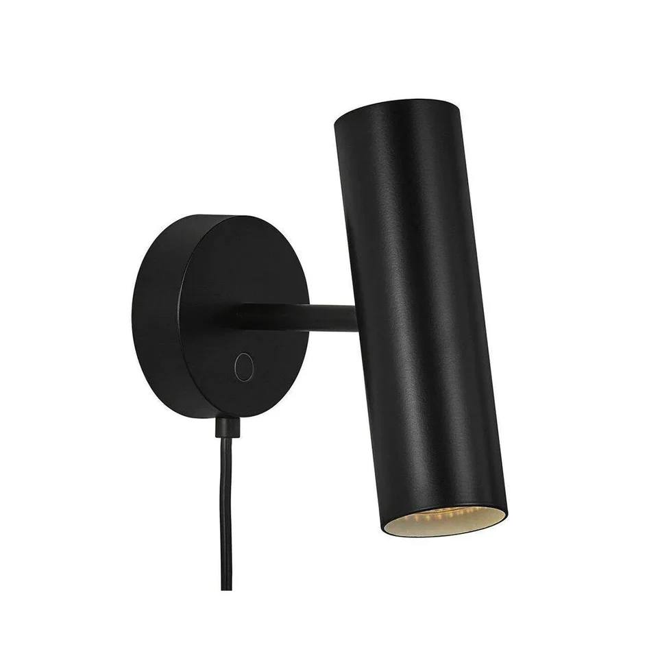 Aplique de parede Nordlux MIB 6 W | preto 61681003