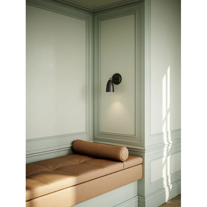 Aplique de parede Nordlux Nexus 2 preta 2020601003