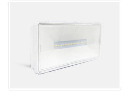 armadura emergência aron Safelux led permanente/não permanente. 3h 3.8W 200 lm IP65