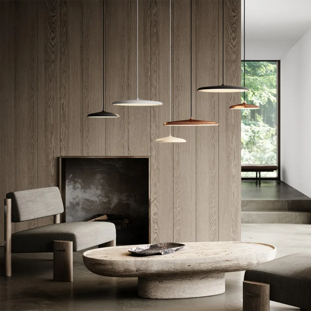 Artist 25 Pendant Preto Matte