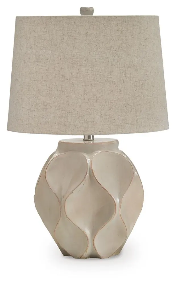 Edselham Paper Table Lamp (1/CN) Ashley Furniture