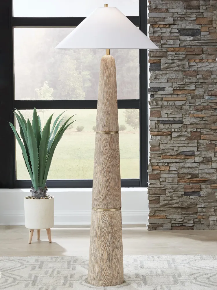 Gasparleigh Poly Floor Lamp (1/CN) Ashley Furniture