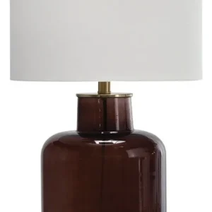 Mette Glass Table Lamp (1/CN) Ashley Furniture