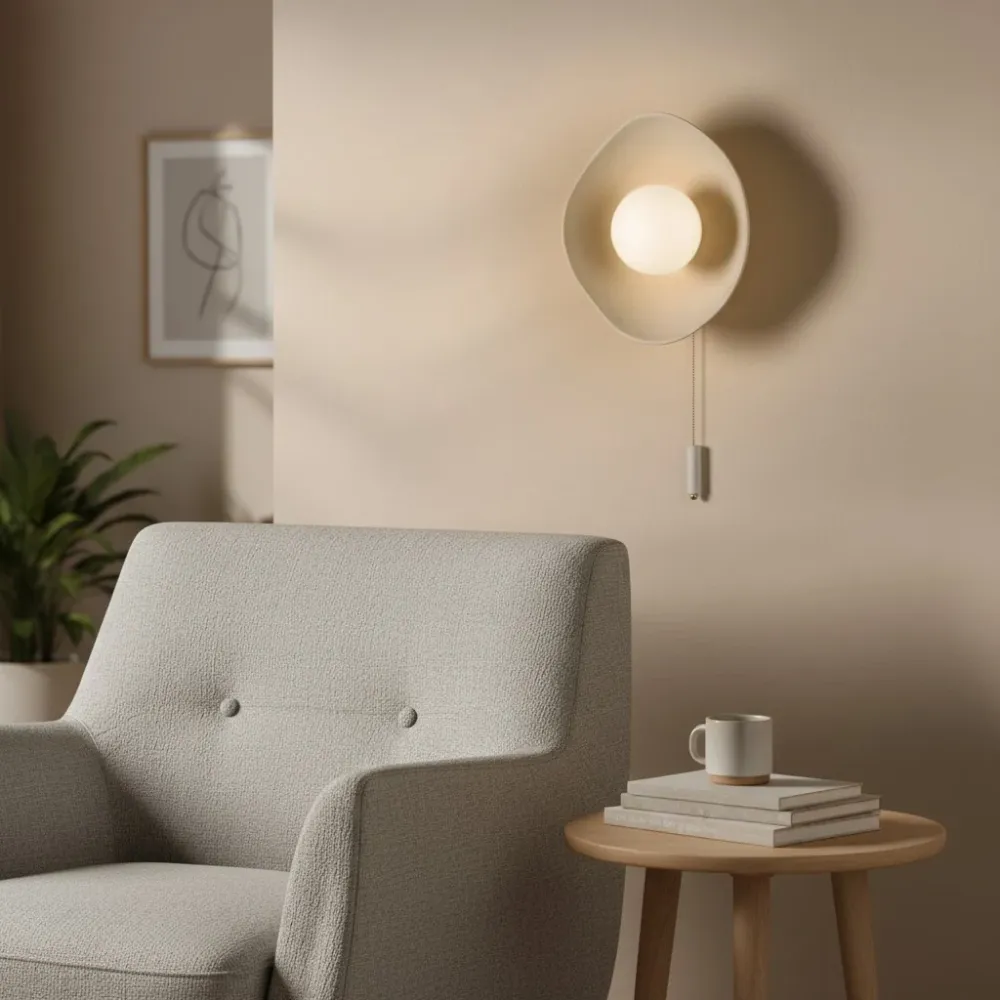 Aplique de Parede Cerâmico Moderno Ember Bowl At Ease Home Life