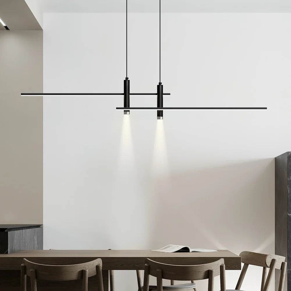 Candeeiro suspenso linear Keane At Ease Home Life