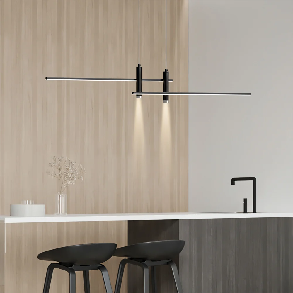 Candeeiro suspenso linear Keane At Ease Home Life