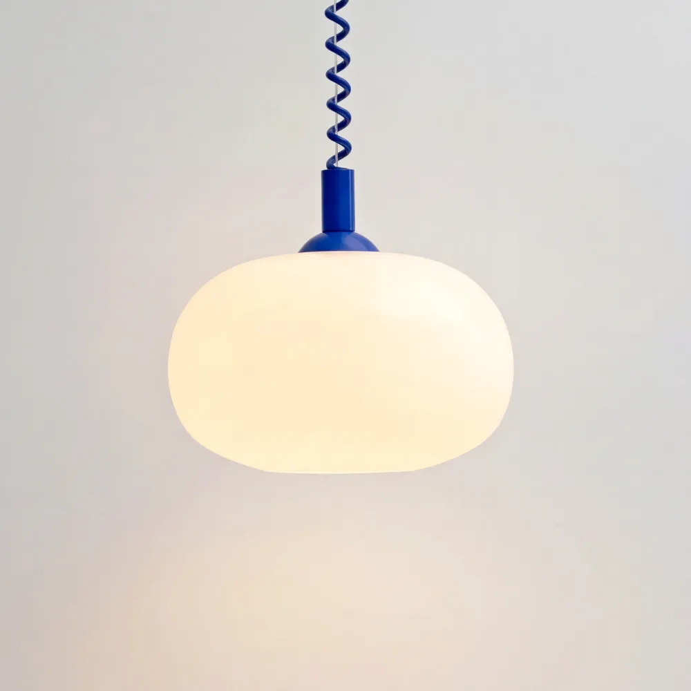 Candeeiro Suspenso Primavera Macaron Moderno Roisin Amarelo At Ease Home Life
