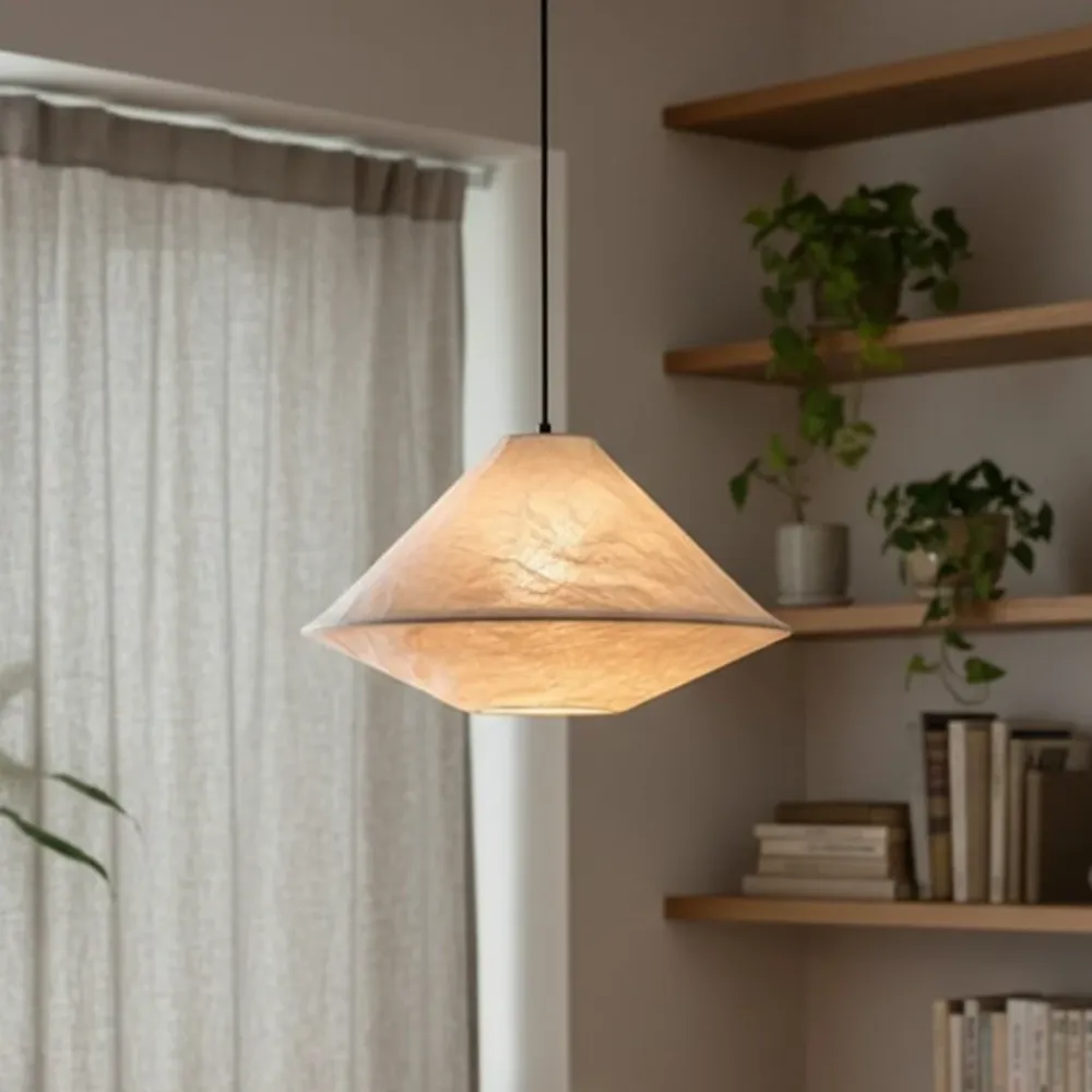 Candeeiro Suspenso de Tecido Dobrável Vespera Soft At Ease Home Life