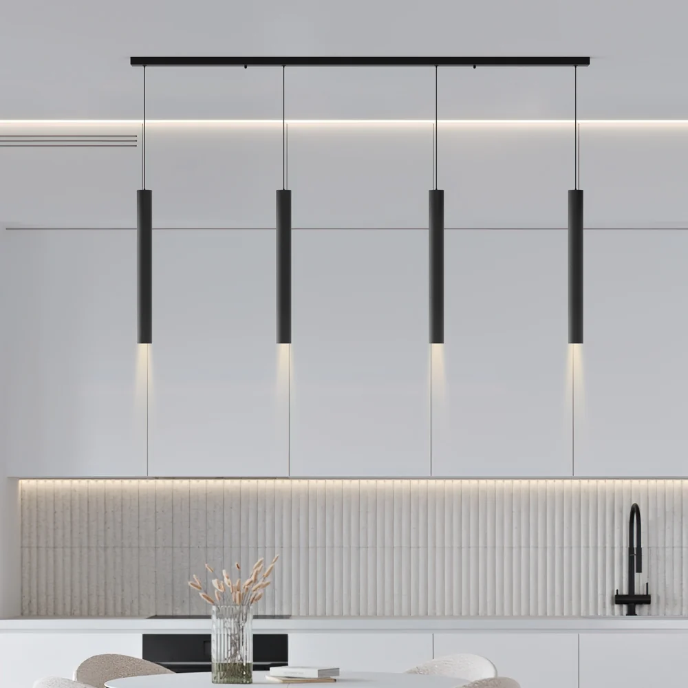 Candeeiro suspenso de tubo longo PERIN At Ease Home Life