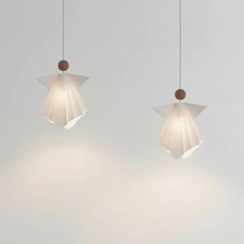 Candeeiro de Teto Ambiente Anjo Embla Artesanal At Ease Home Life