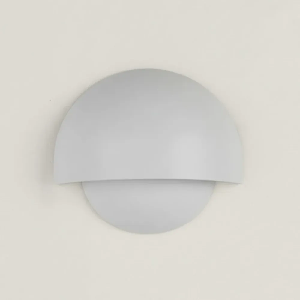 Kesia Candeeiro de Parede Moderno em Alumínio com LED Preto At Ease Home Life