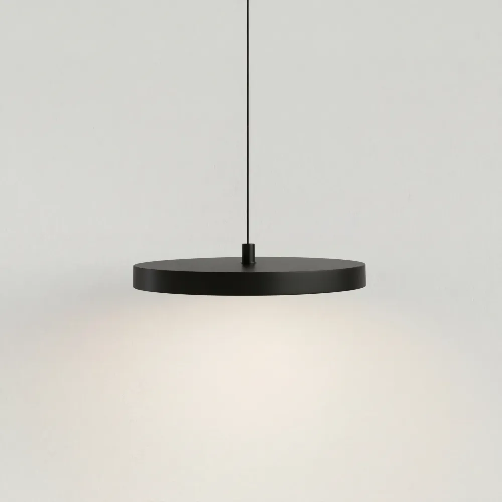 Luminosa Elegante Minimalista Linha Candeeiro de Teto Suspenso At Ease Home Life