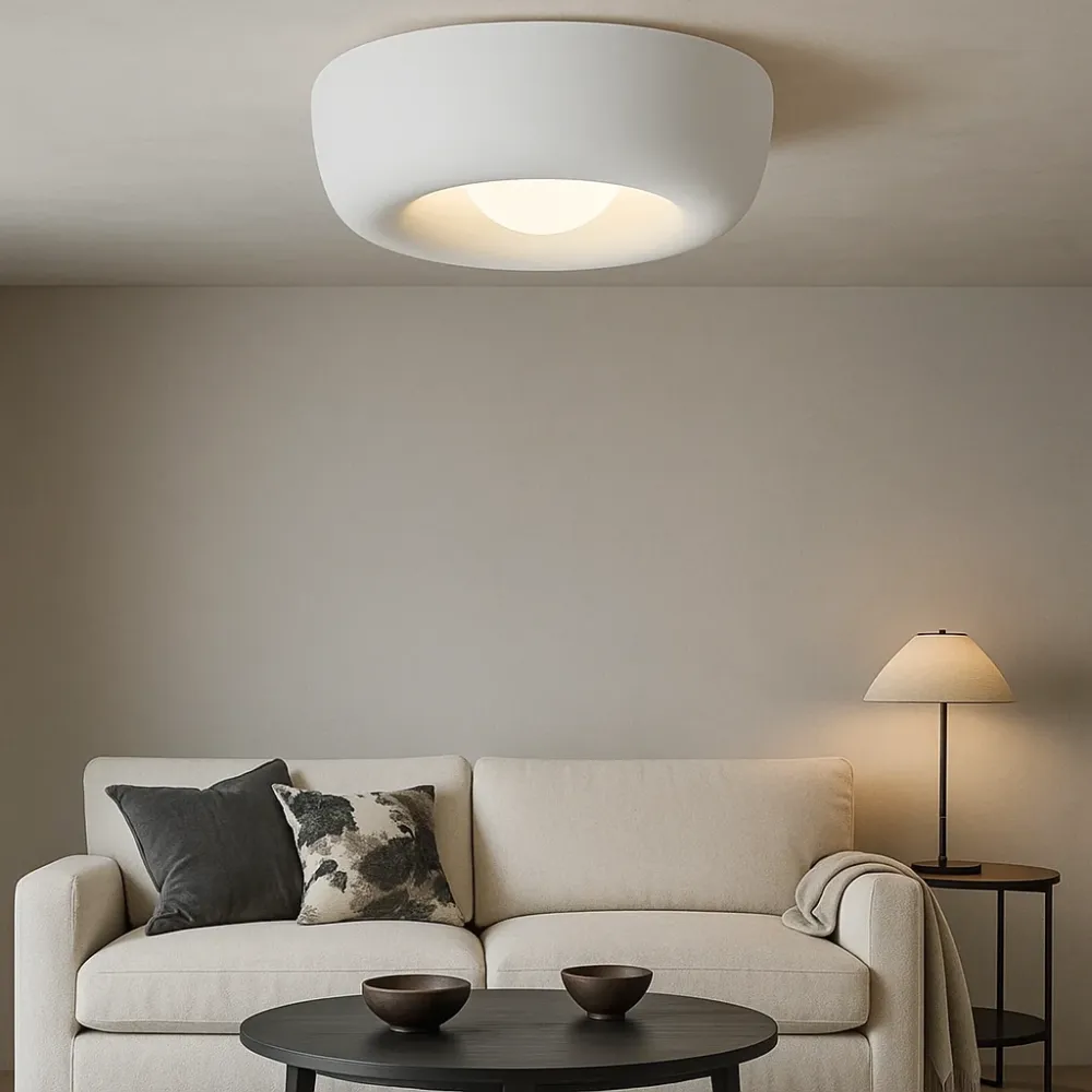 Luminária de Teto Embutida LED de Alumínio Minimalista Alunra At Ease Home Life