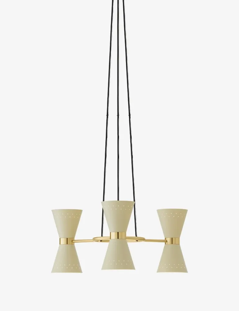 COLLECTOR CHANDELIER, 3 AUDO