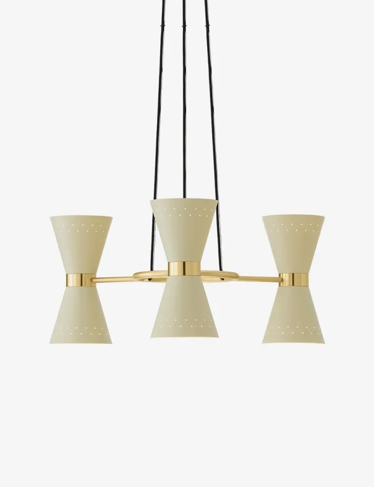 COLLECTOR CHANDELIER, 3 AUDO
