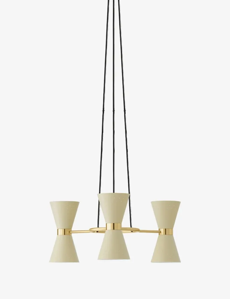 COLLECTOR CHANDELIER, 3 AUDO