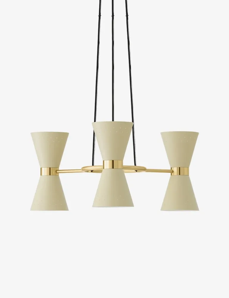 COLLECTOR CHANDELIER, 3 AUDO