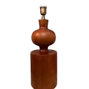 Base Abajur Silhouette Branca G