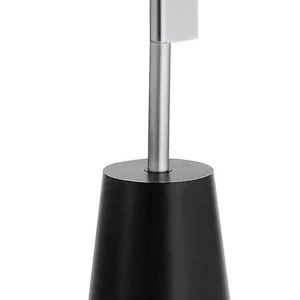 Base de compêndio de Luceplan Ø 14cm para lâmpada de piso preto